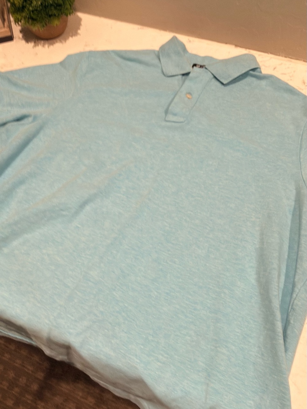 Daniel Cremieux Men's Sky Blue Polo